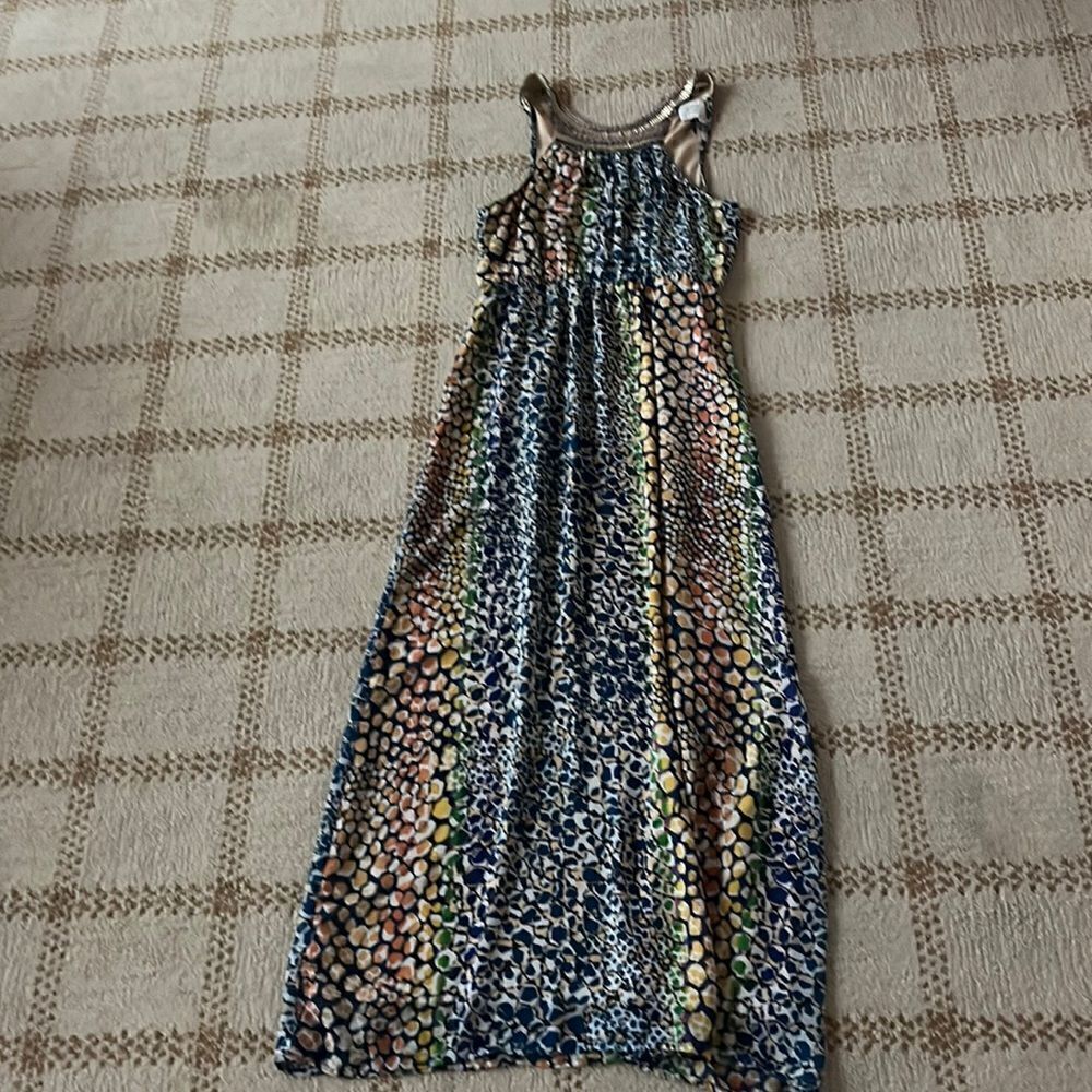 HD in Paris printed maxi dress from Anthropologie, size 4P